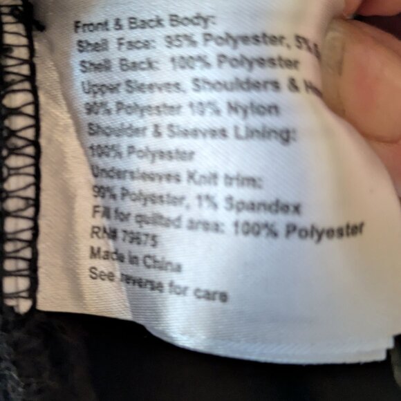 Michael Kors Black Quitled Jacket - Picture 8 of 11